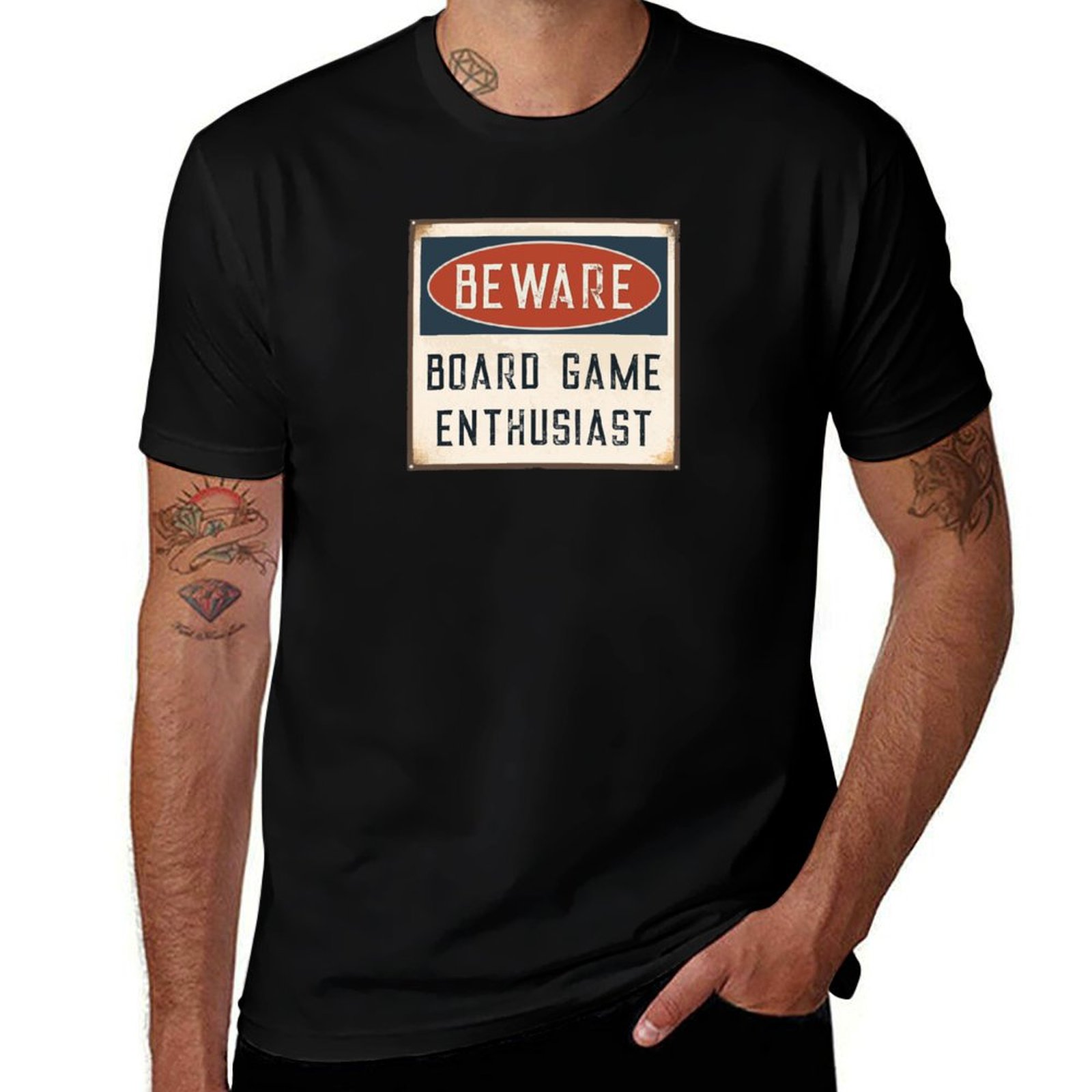 Board Game Geek - T-shirt à manches courtes pour les