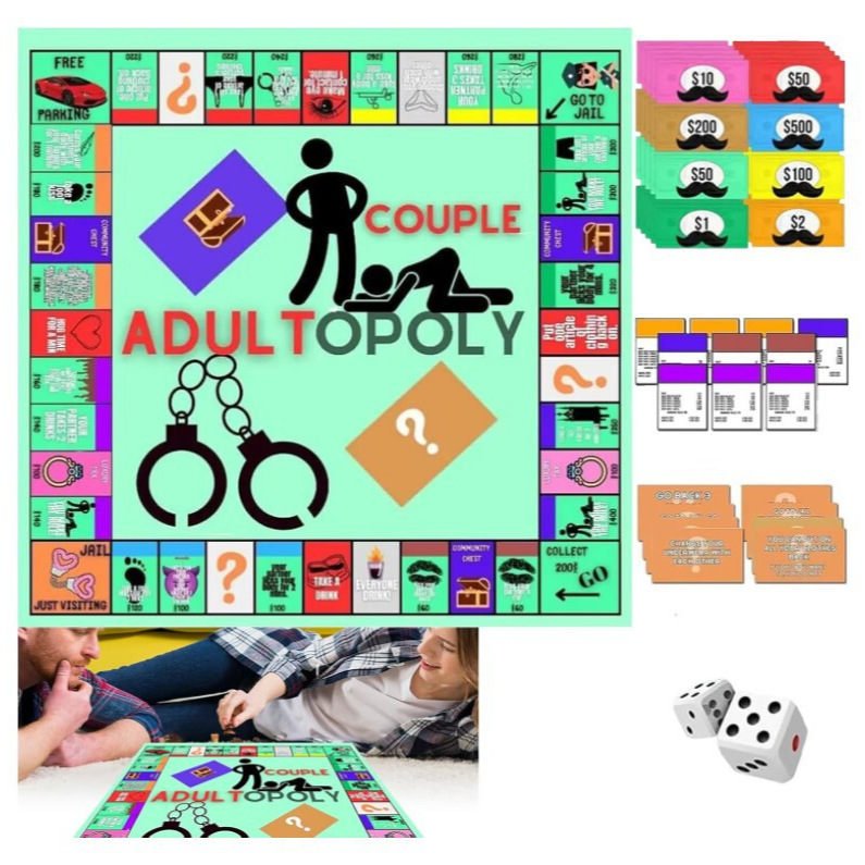 Board Game Monopoly - Jeu de société pour couples, jeu