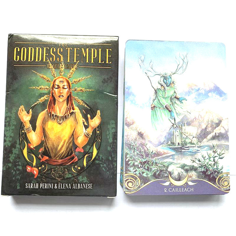Board Game English For Kids - Cartes Oracle du Temple de la