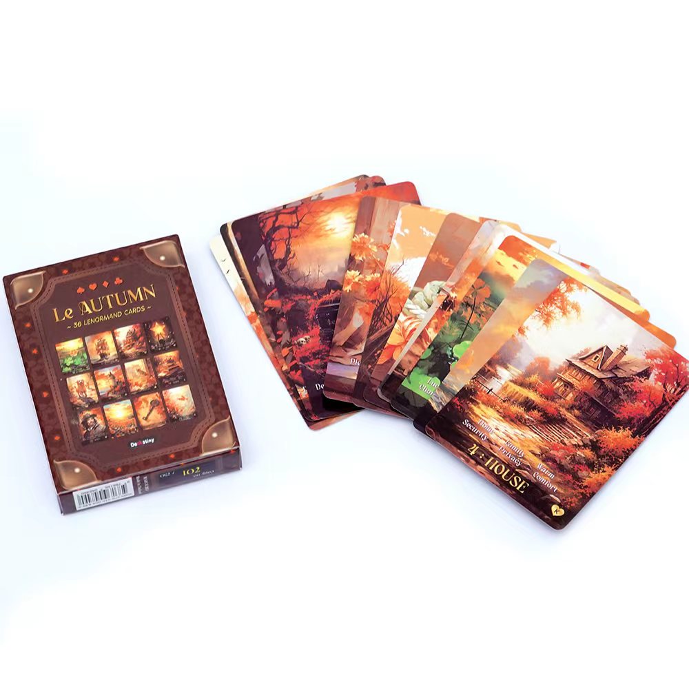 Board Game Life - Lenormand Tarot Deck Le Collection d'automne