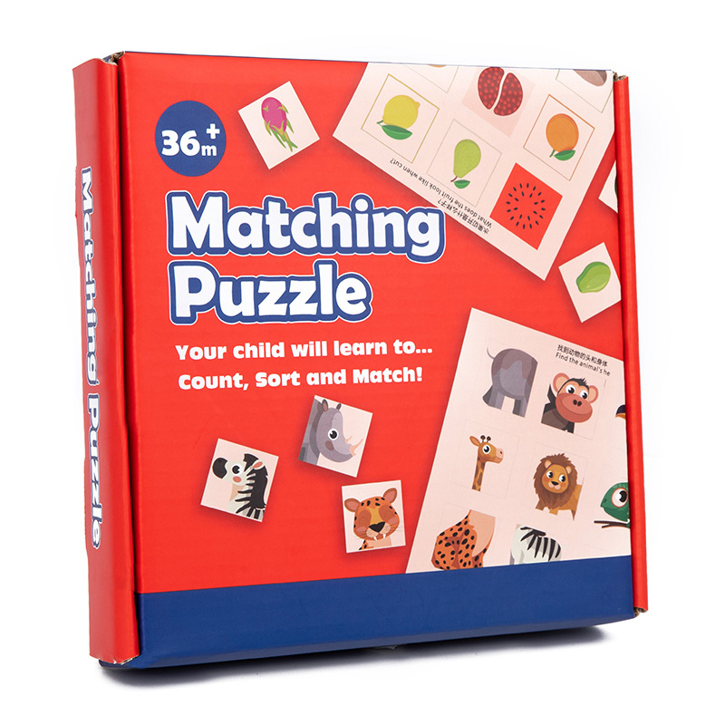 Board Game Nature - Jeu de société cognitif en bois