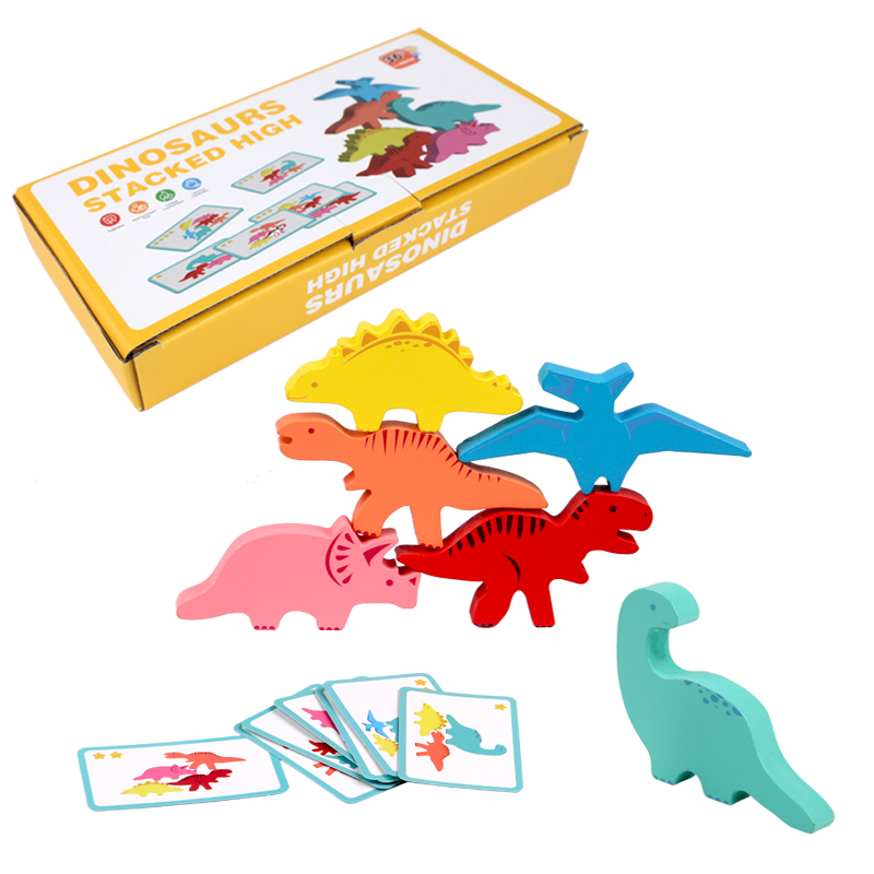 Board Game Nature - Blocs d'équilibre en bois, jouets pour