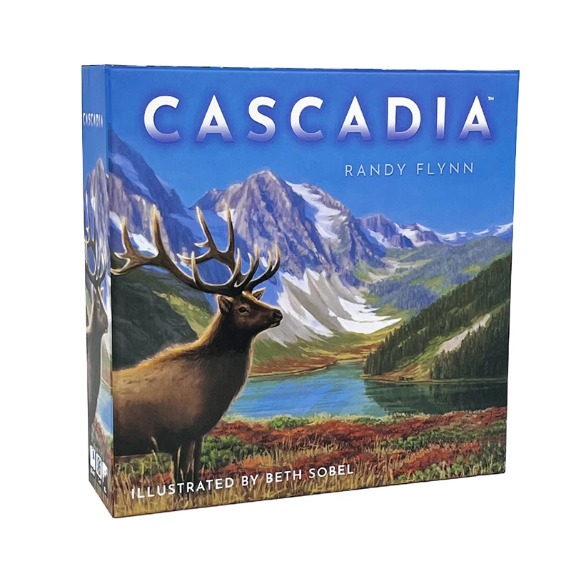 Board Game English For Kids - Jeu de société Cascadia LANDMARKS, jeu