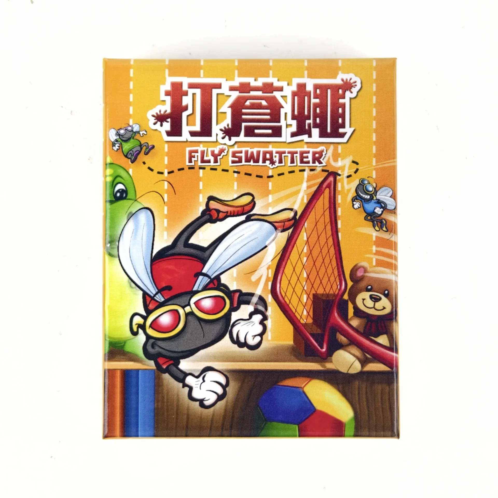 Board Game English For Kids - Jeu de société familial bilingue Fly-Slapping,