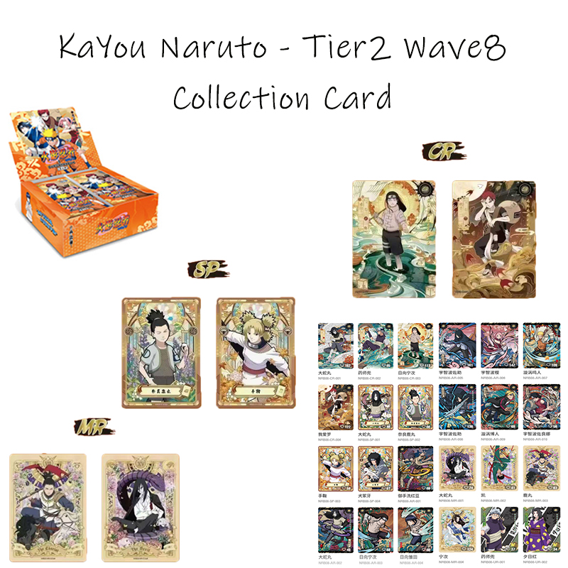 Board Game Naruto - Cartes de collection KAYOU Naruto -