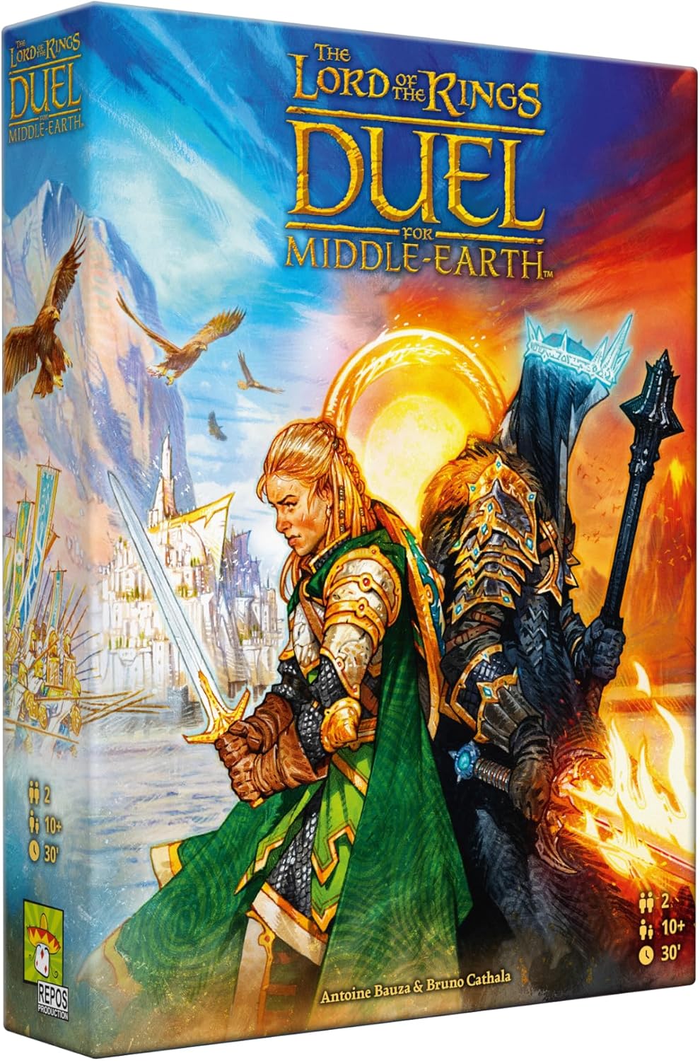 Board Game Loop - Zhongzhou seigneur des anneaux Duel jeu