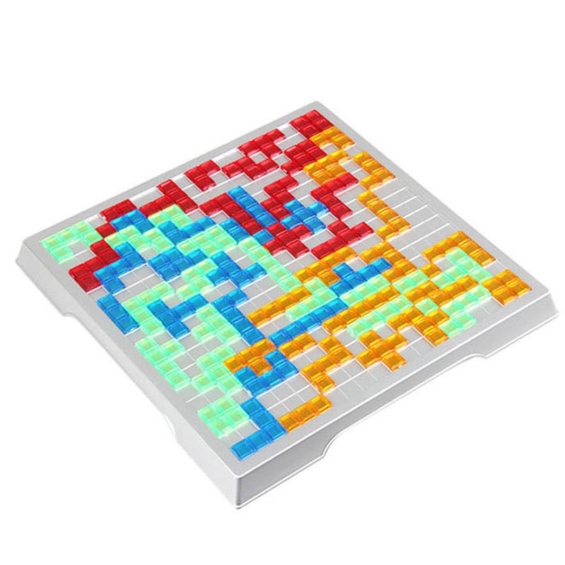 Board Game English For Kids - Puzzle intellectuel Blokus jeu de société