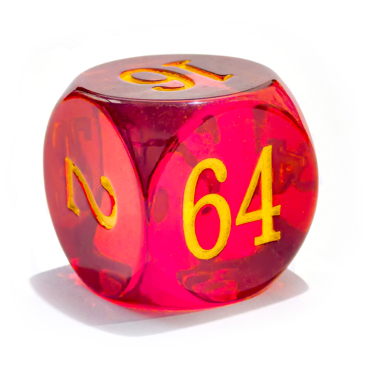 Board Game Oracle - Grands dés translucides de Cube de