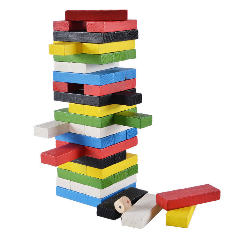 Jeu de tour à empiler en bois, - Board Game Jenga avis et prix