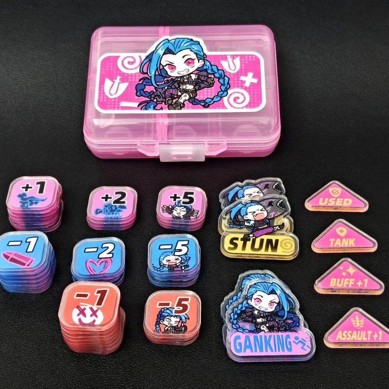 6syles TCG Teemo Acrylic TOKEN - Board Game Hegemony avis et prix