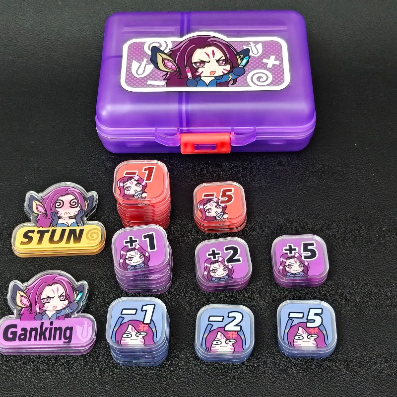 6syles TCG Teemo Acrylic TOKEN - Board Game Hegemony avis et prix