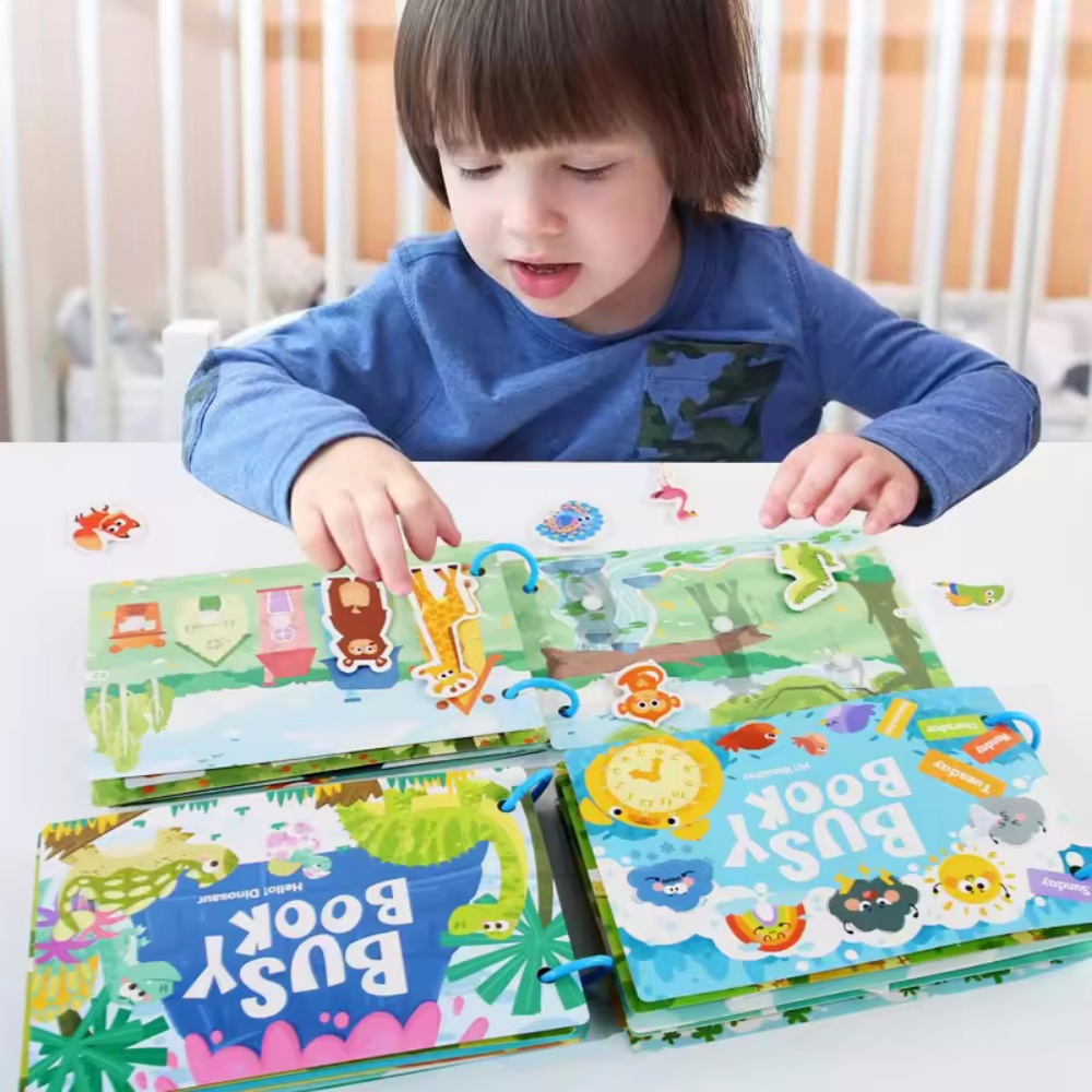 Autocollant de livre occupé, l - Board Game English For Kids avis et prix