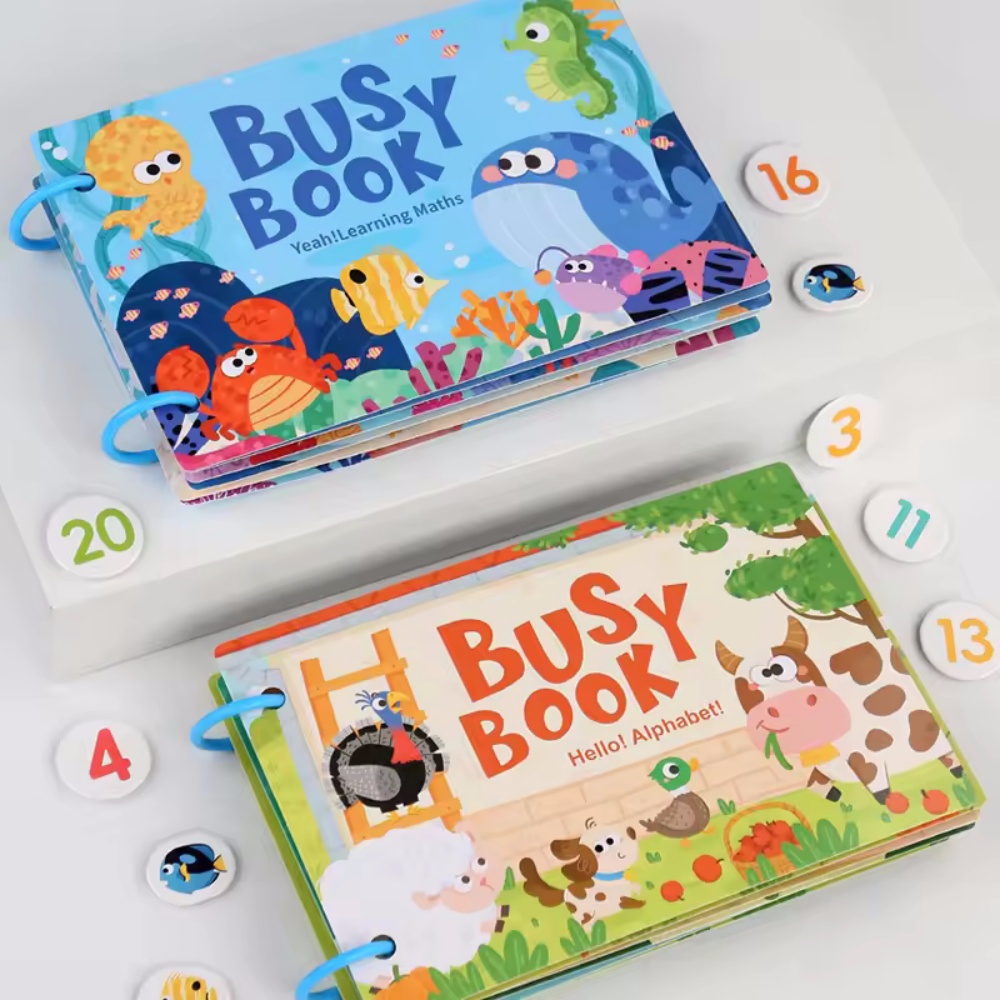 Autocollant de livre occupé, l - Board Game English For Kids avis et prix