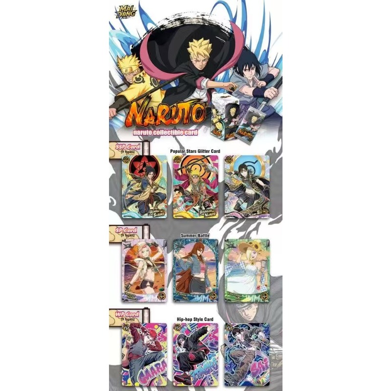 Nouvelles cartes Naruto versio - Board Game Naruto avis et prix