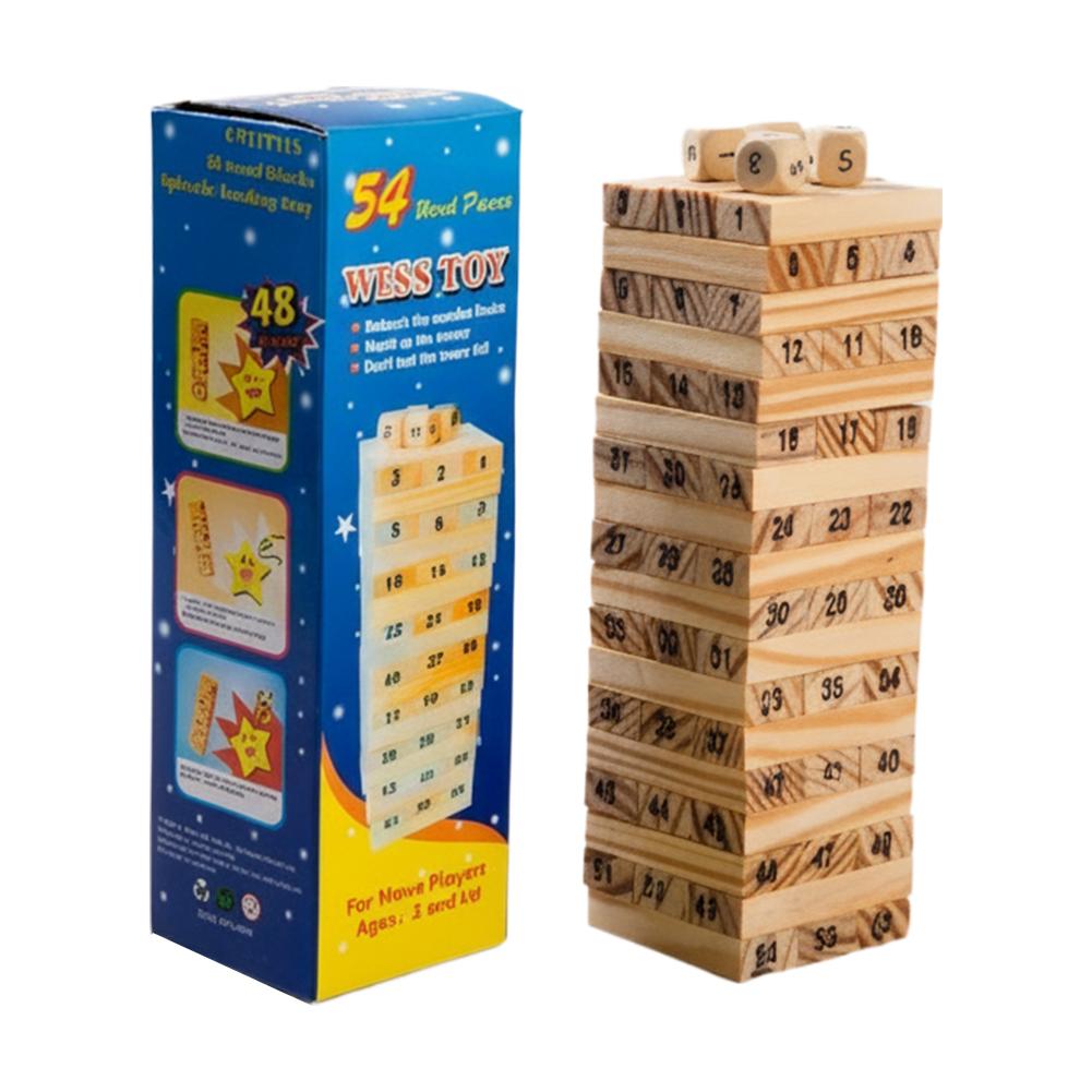 Blocs de construction en bois  - Board Game Jenga avis et prix