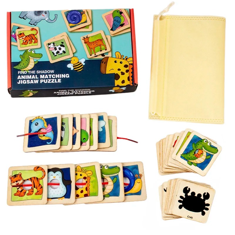 Puzzle de correspondance de mo - Board Game Nature avis et prix