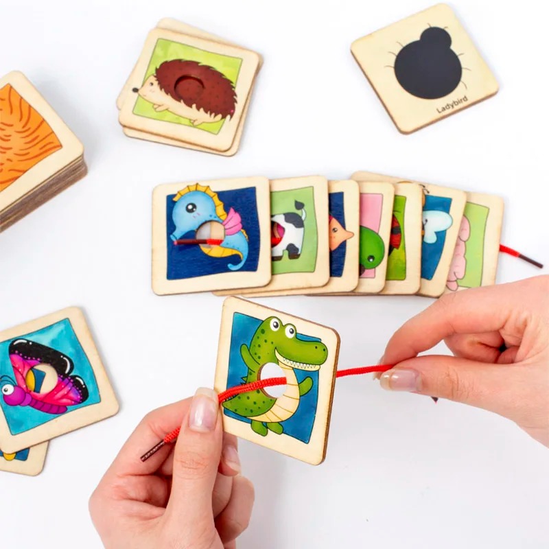 Puzzle de correspondance de mo - Board Game Nature avis et prix