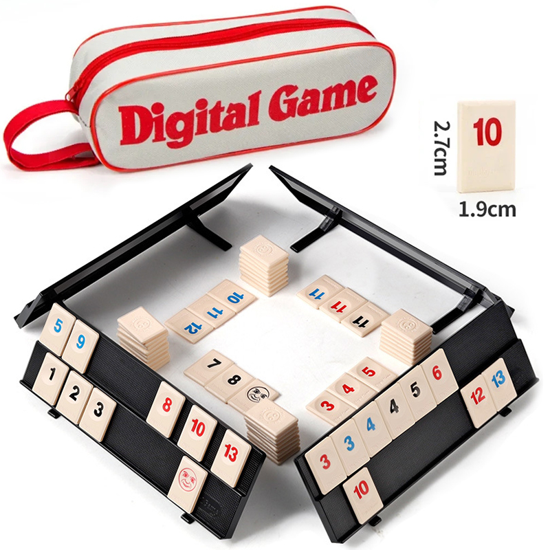 Jeu Rummy Cube avec 4 supports - Board Game Master avis et prix