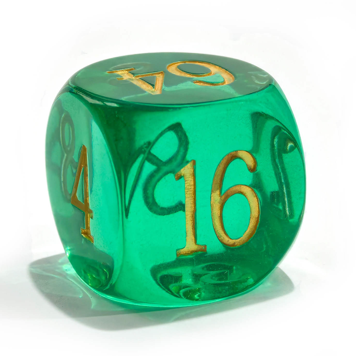Grands dés translucides de Cub - Board Game Oracle avis et prix